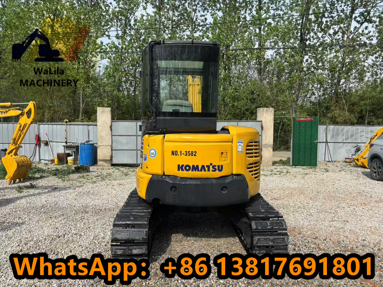 KOMATSU PC50-3 - Мини багер: снимка 3 KOMATSU PC50-3 - Мини багер: снимка 3