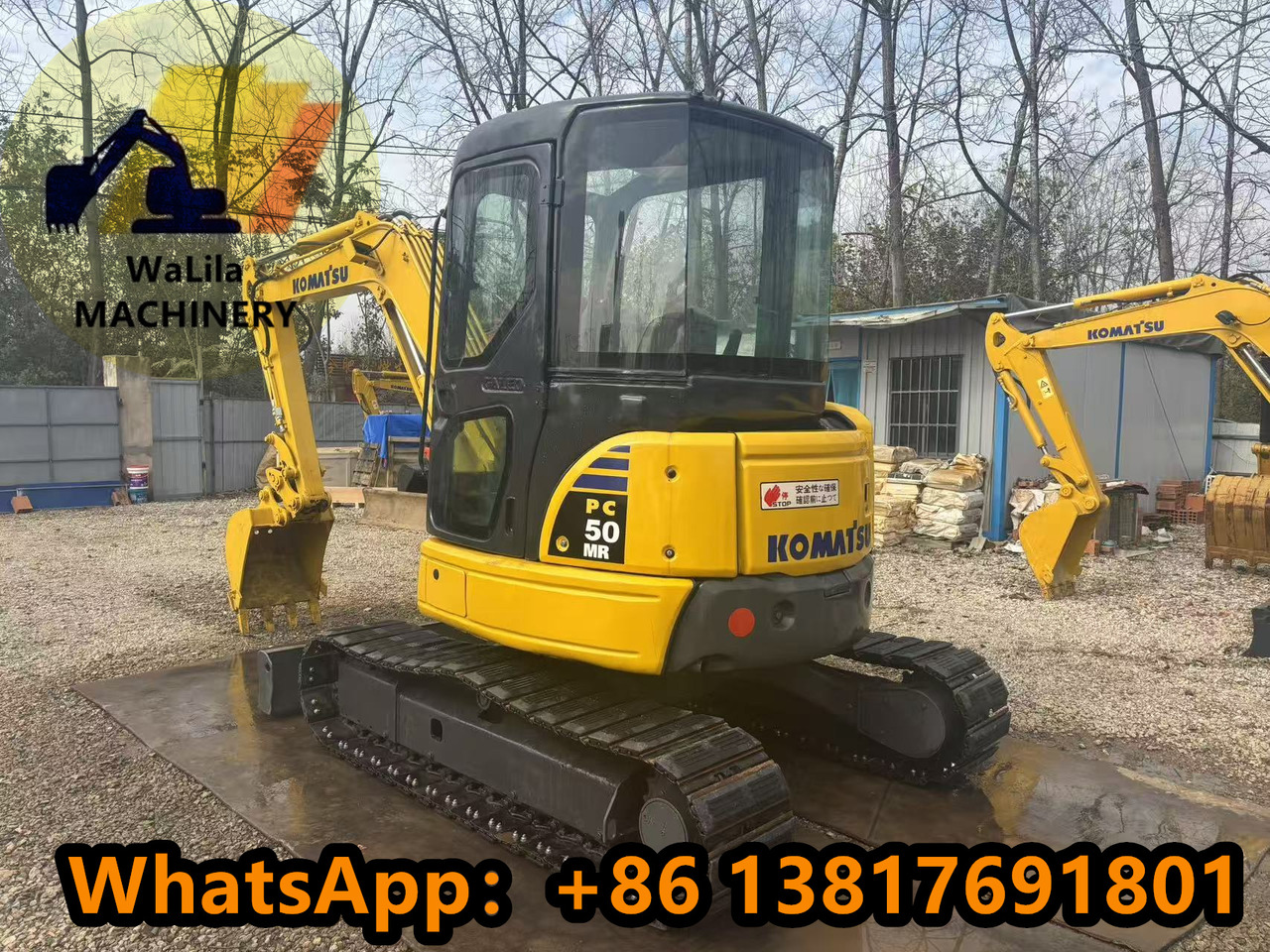 Мини багер KOMATSU PC50MR-3: снимка 6