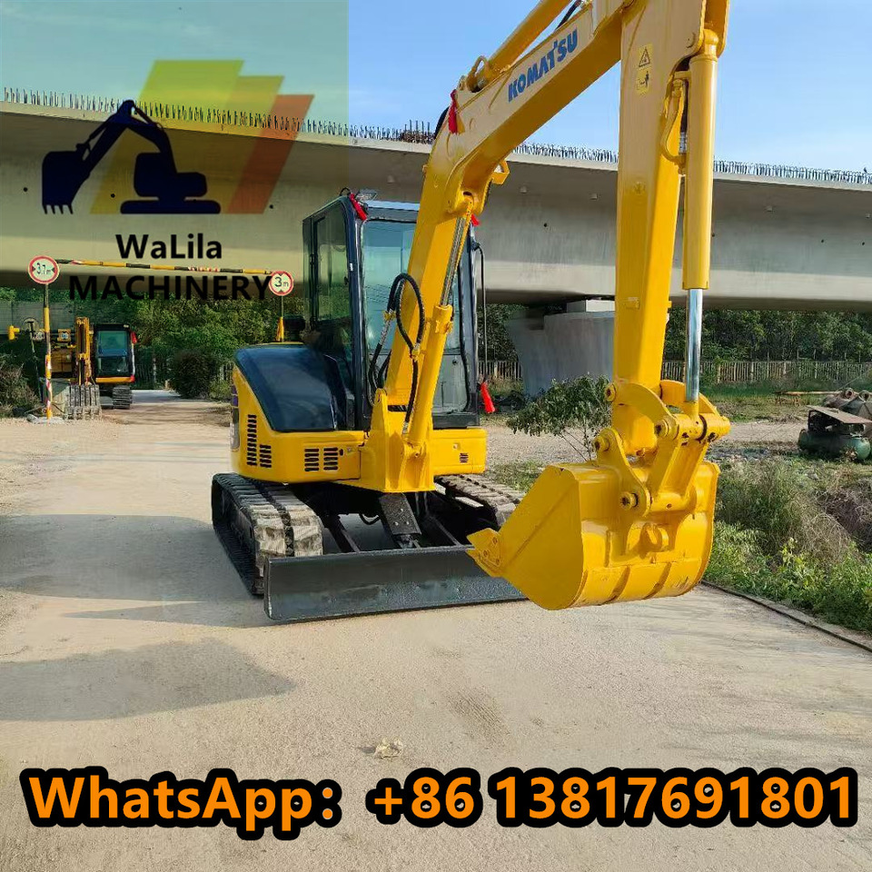 KOMATSU PC55 - Мини багер: снимка 1 KOMATSU PC55 - Мини багер: снимка 1