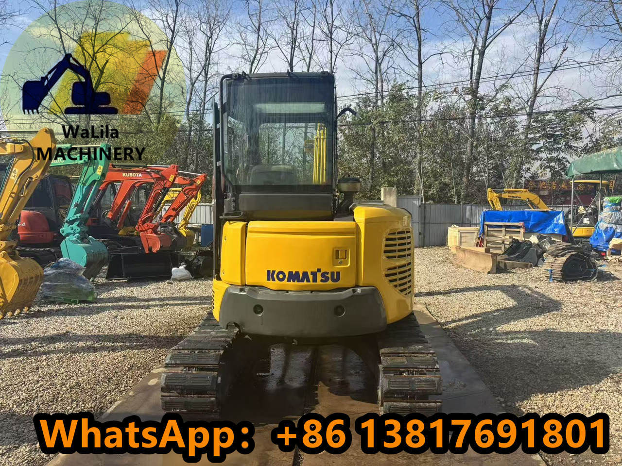 KOMATSU PC55MR-3 - Мини багер: снимка 5 KOMATSU PC55MR-3 - Мини багер: снимка 5
