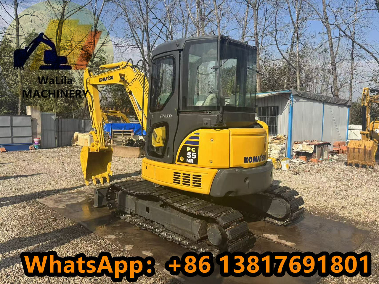 KOMATSU PC55MR-3 - Мини багер: снимка 4 KOMATSU PC55MR-3 - Мини багер: снимка 4