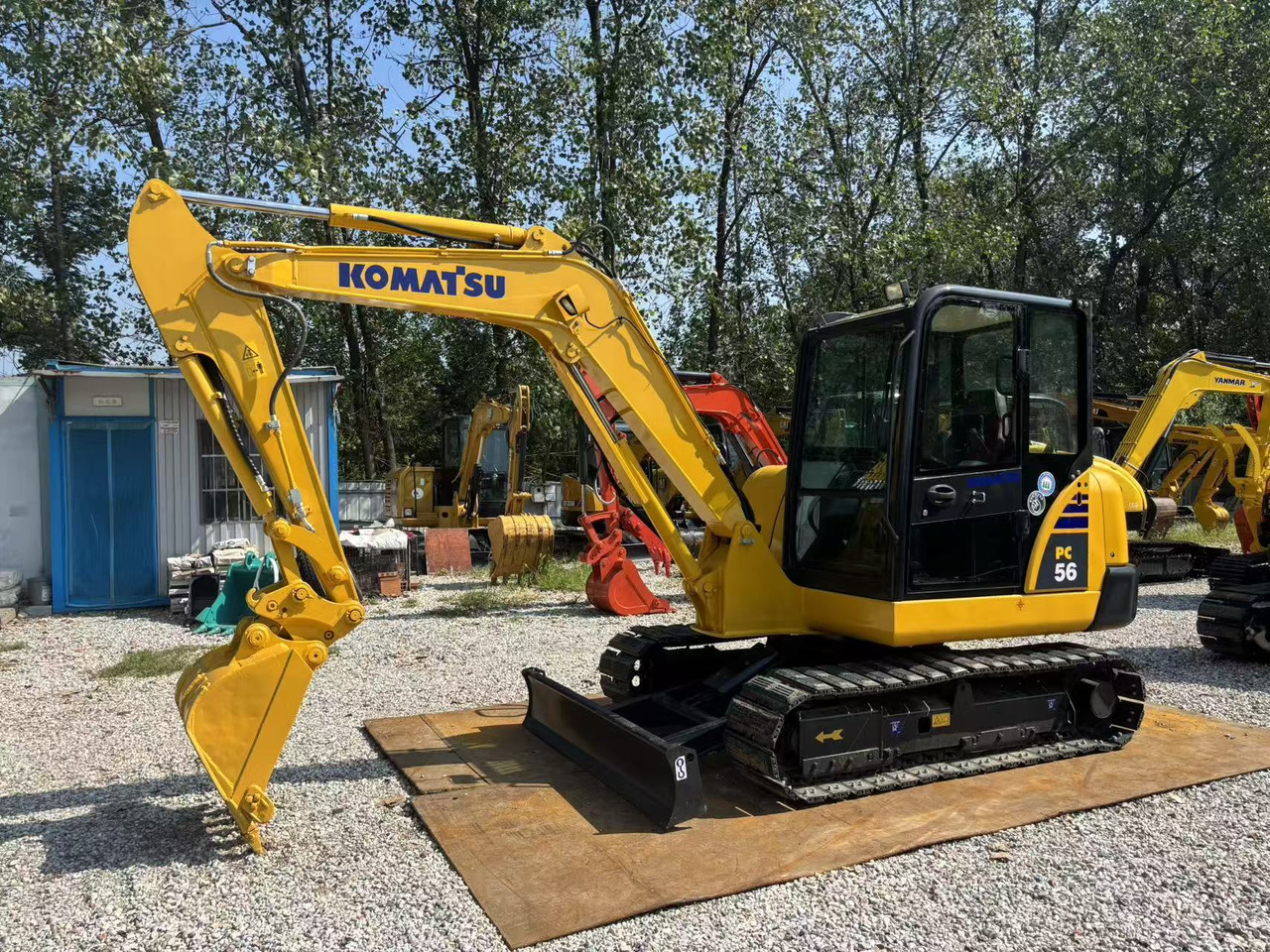 KOMATSU PC56 - Мини багер: снимка 2 KOMATSU PC56 - Мини багер: снимка 2