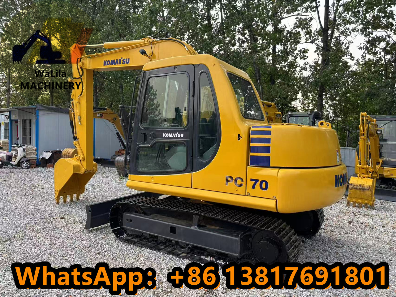 KOMATSU PC70 - Мини багер: снимка 5 KOMATSU PC70 - Мини багер: снимка 5