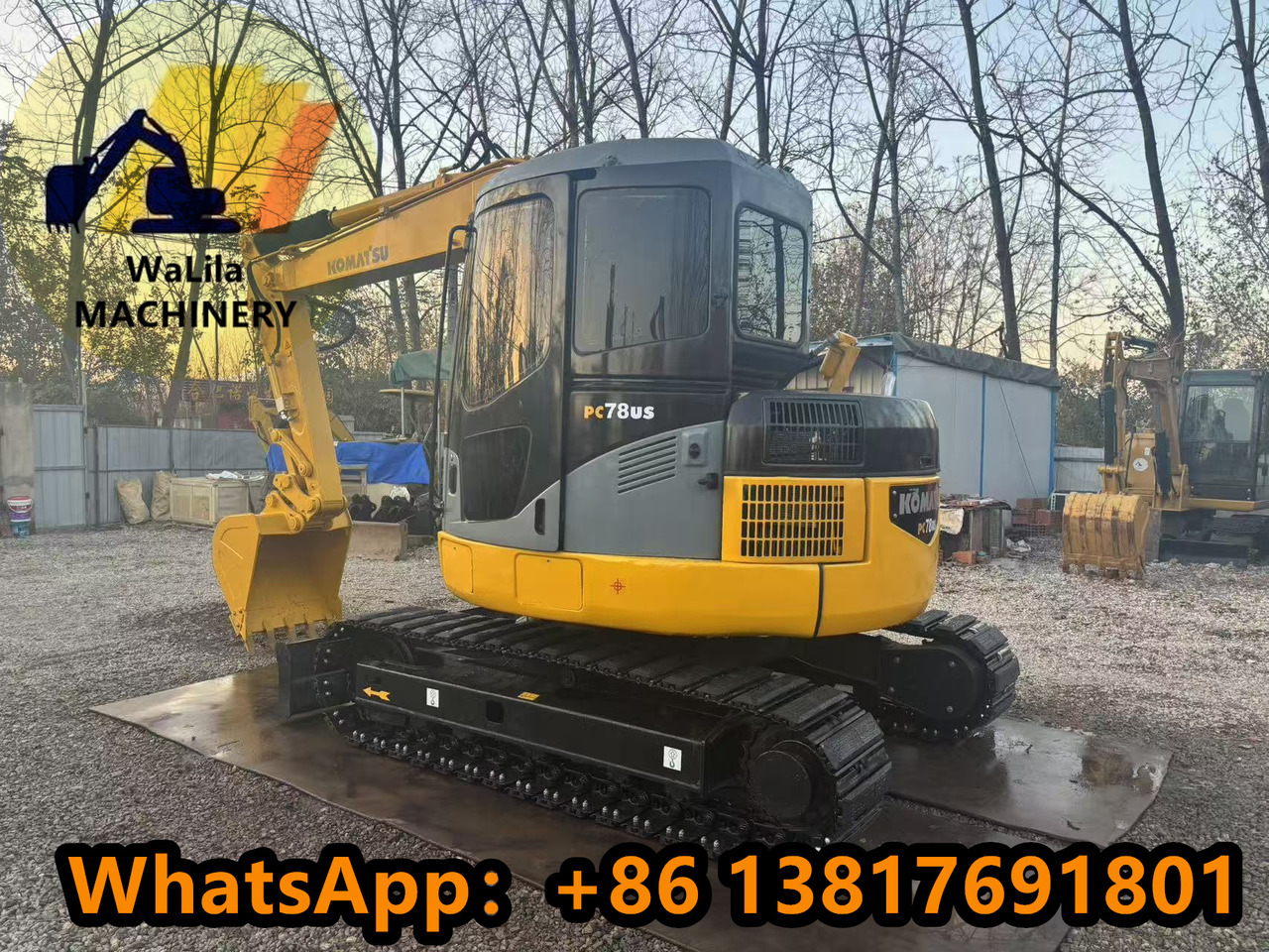 KOMATSU PC78US - Мини багер: снимка 3 KOMATSU PC78US - Мини багер: снимка 3