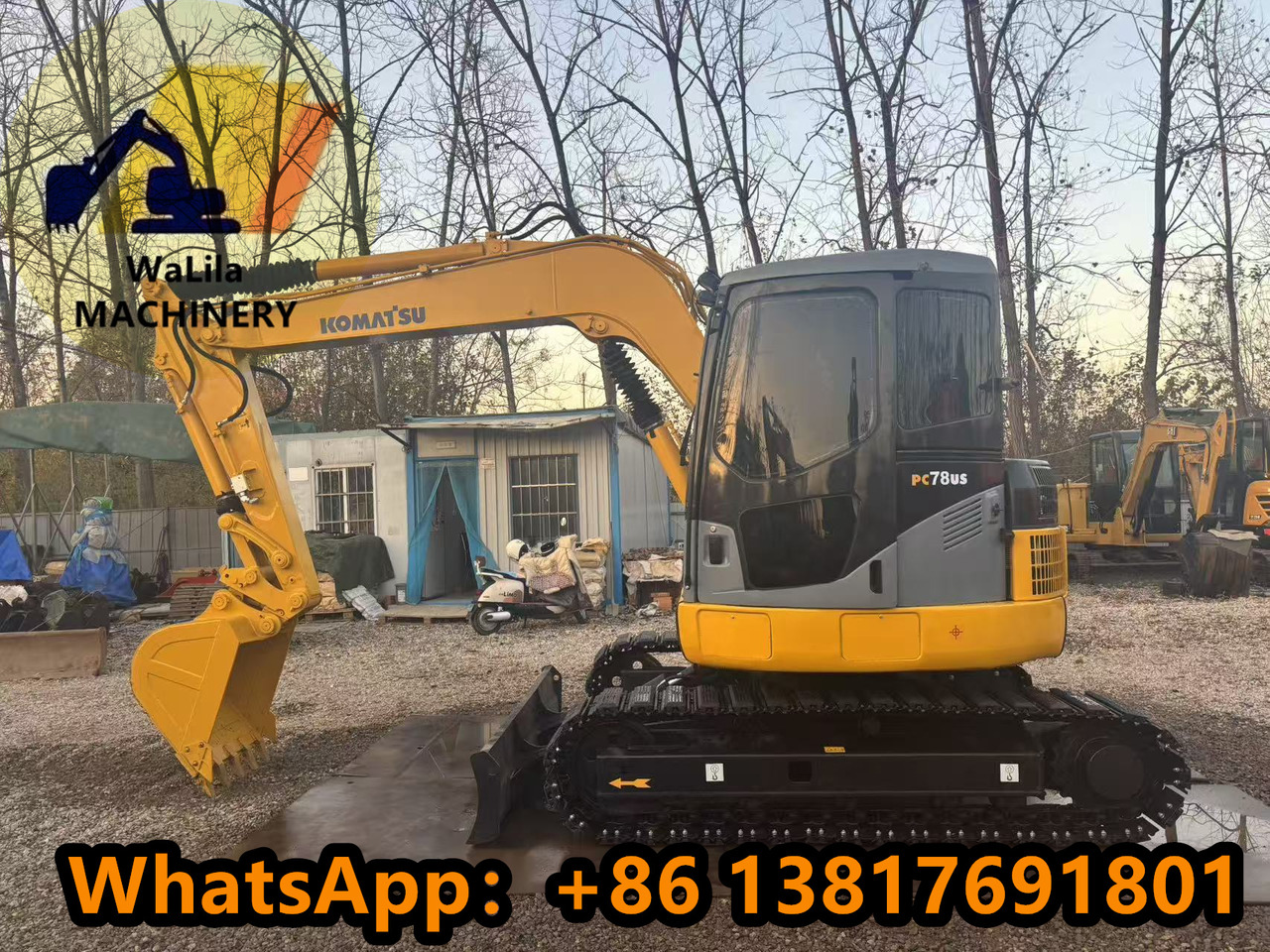 KOMATSU PC78US - Мини багер: снимка 4 KOMATSU PC78US - Мини багер: снимка 4