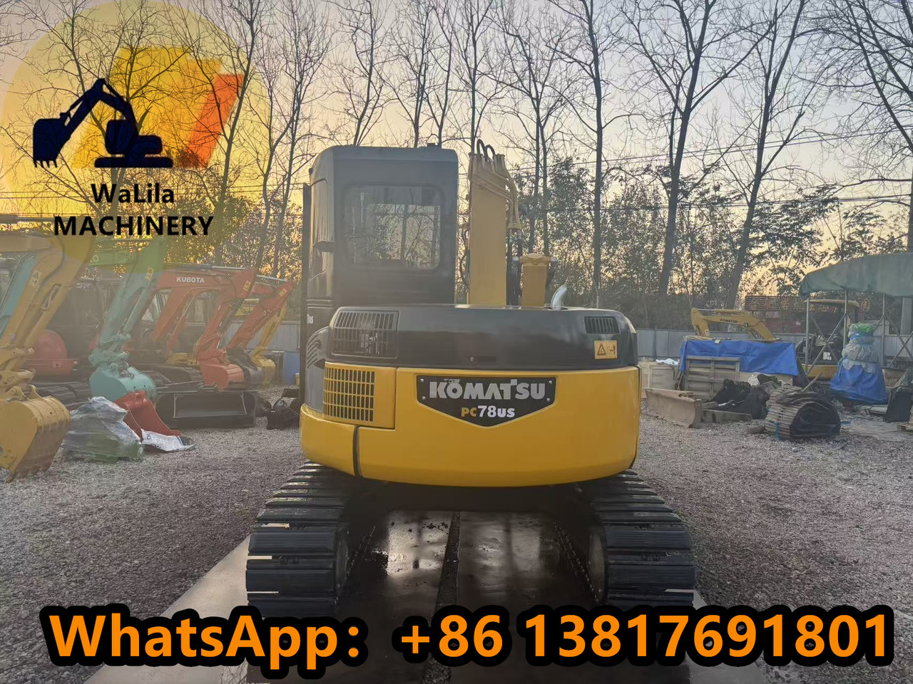 KOMATSU PC78US - Мини багер: снимка 2 KOMATSU PC78US - Мини багер: снимка 2