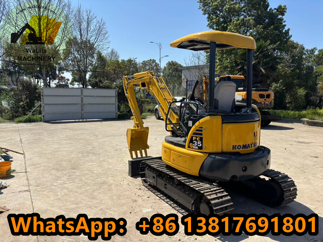 KOMATSU Pc35 - Мини багер: снимка 4 KOMATSU Pc35 - Мини багер: снимка 4