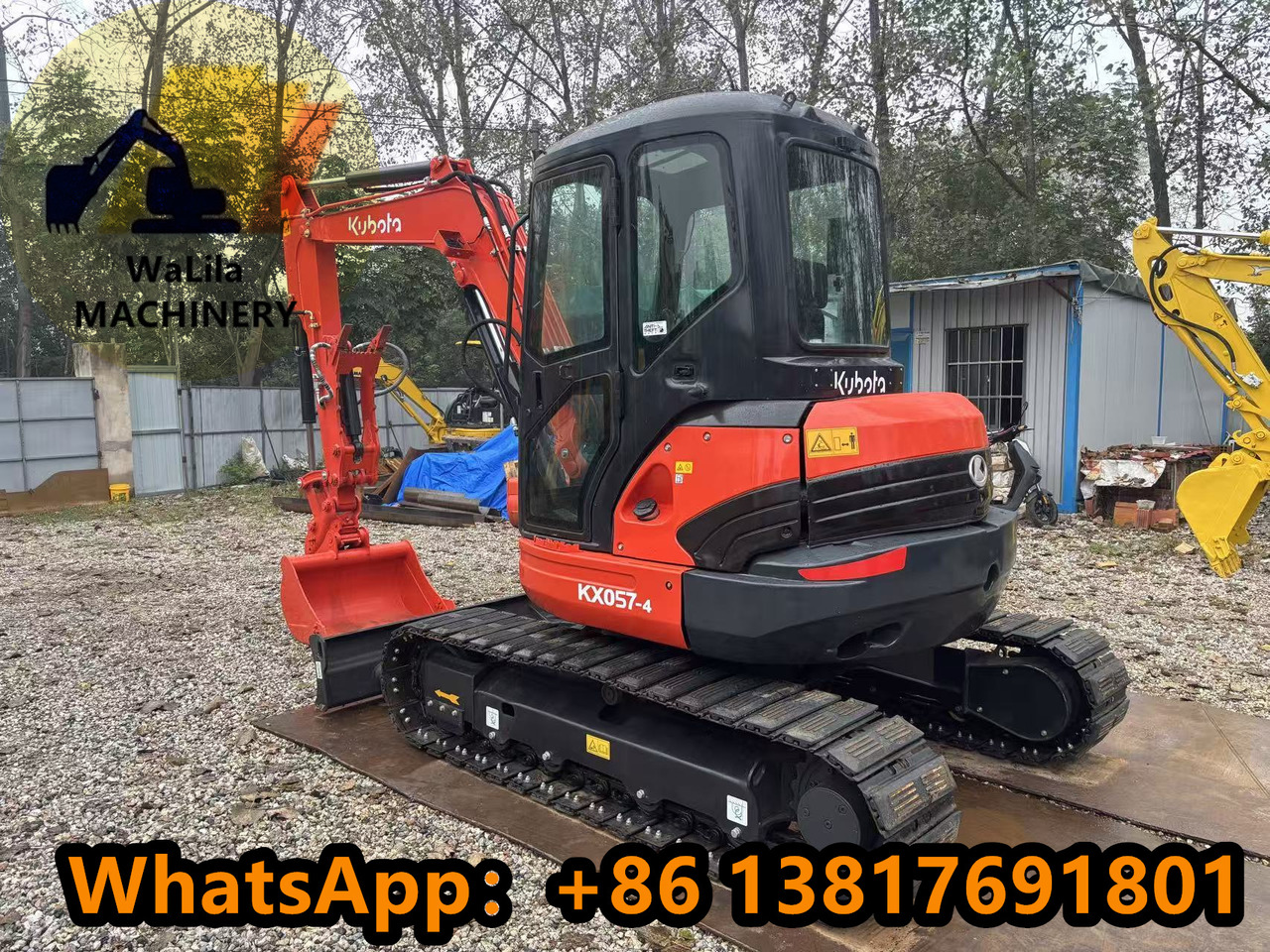 KUBOTA KX057 - Мини багер: снимка 4 KUBOTA KX057 - Мини багер: снимка 4