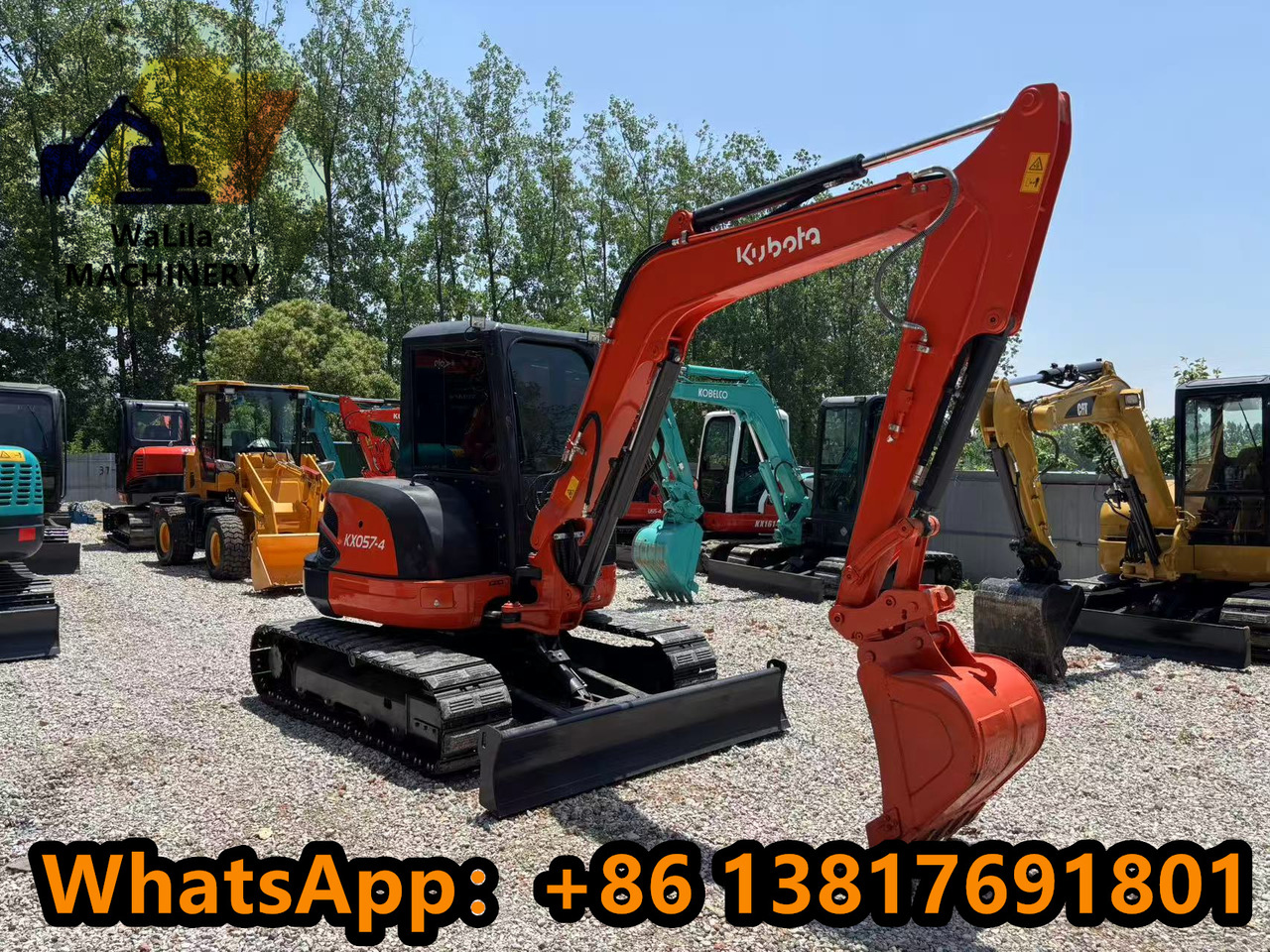 KUBOTA KX057 - Мини багер: снимка 3 KUBOTA KX057 - Мини багер: снимка 3