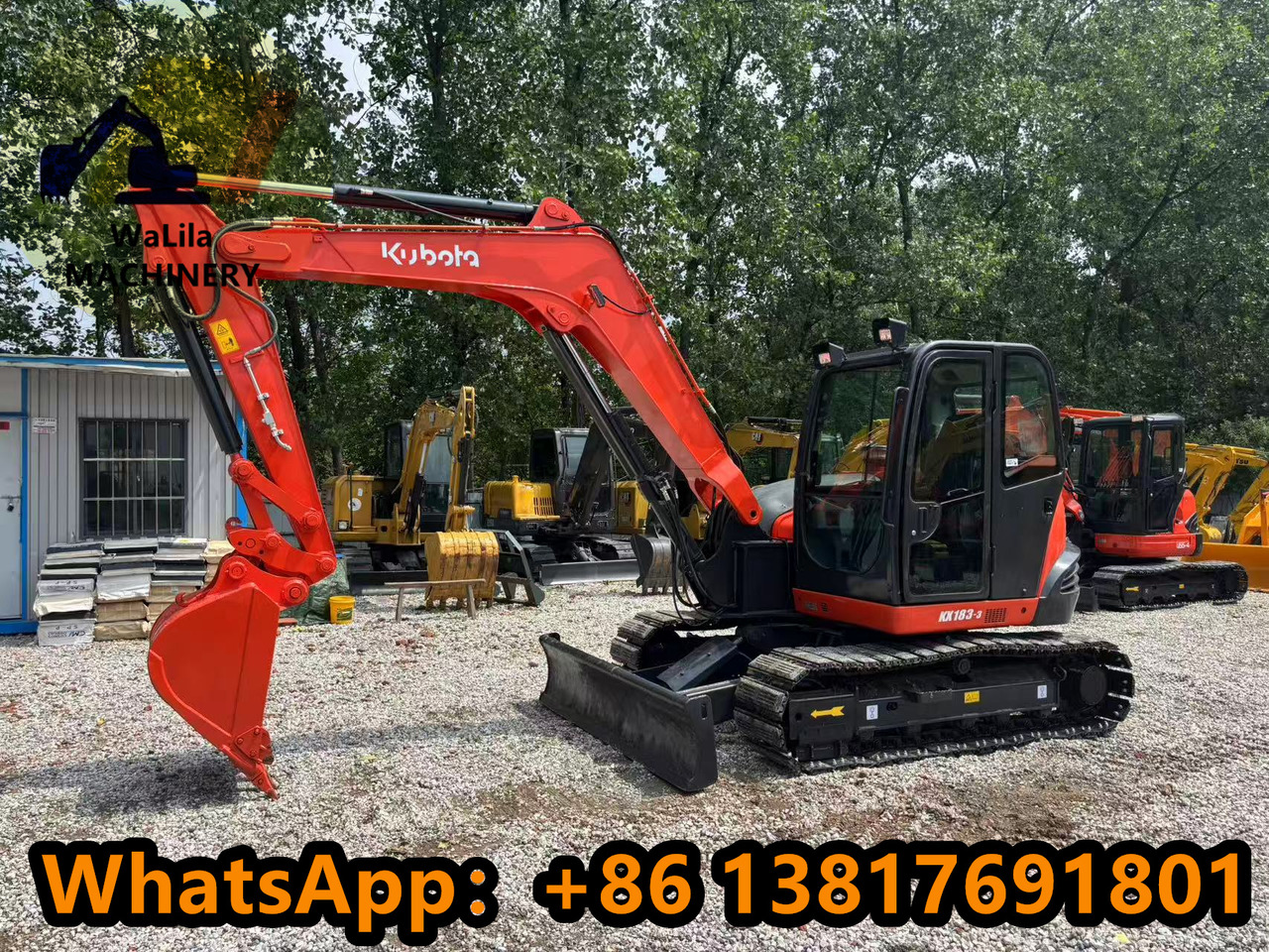 KUBOTA KX183-5 - Мини багер: снимка 2 KUBOTA KX183-5 - Мини багер: снимка 2