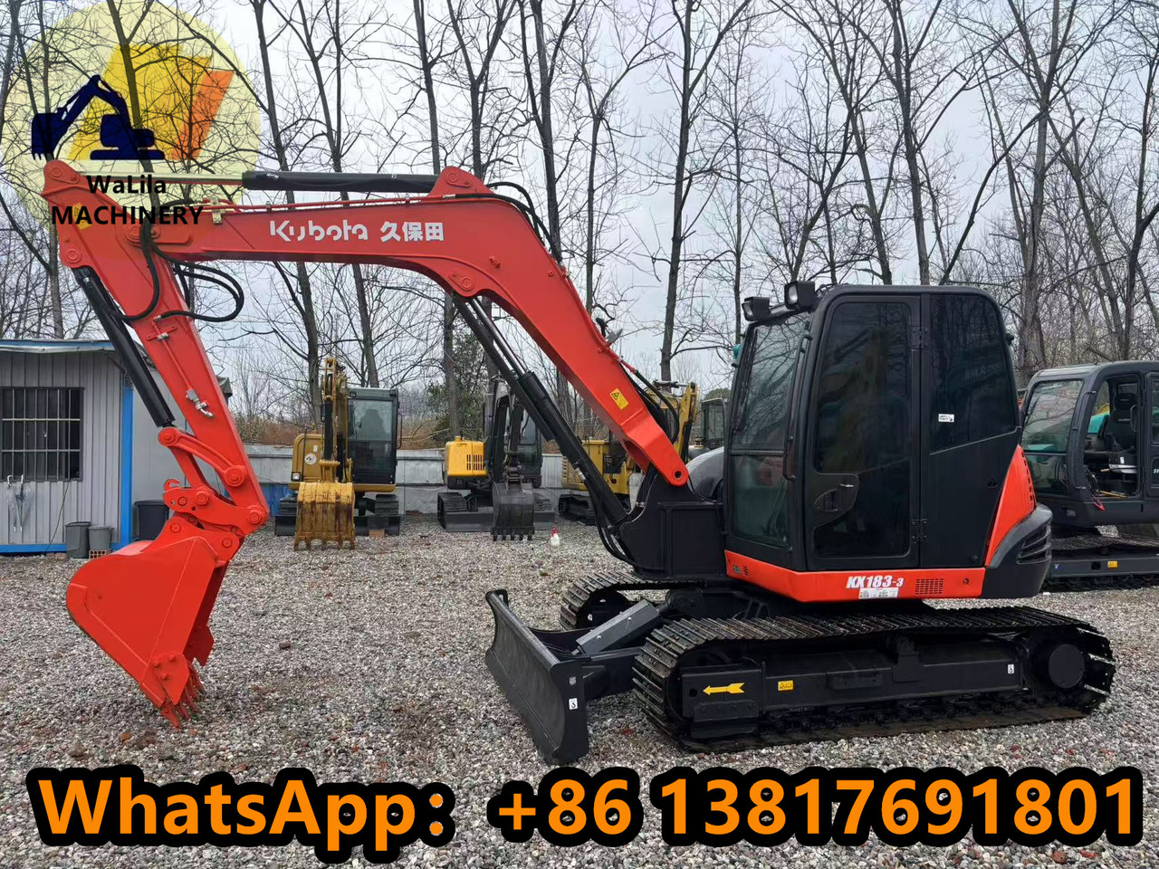 KUBOTA KX183 - Мини багер: снимка 2 KUBOTA KX183 - Мини багер: снимка 2
