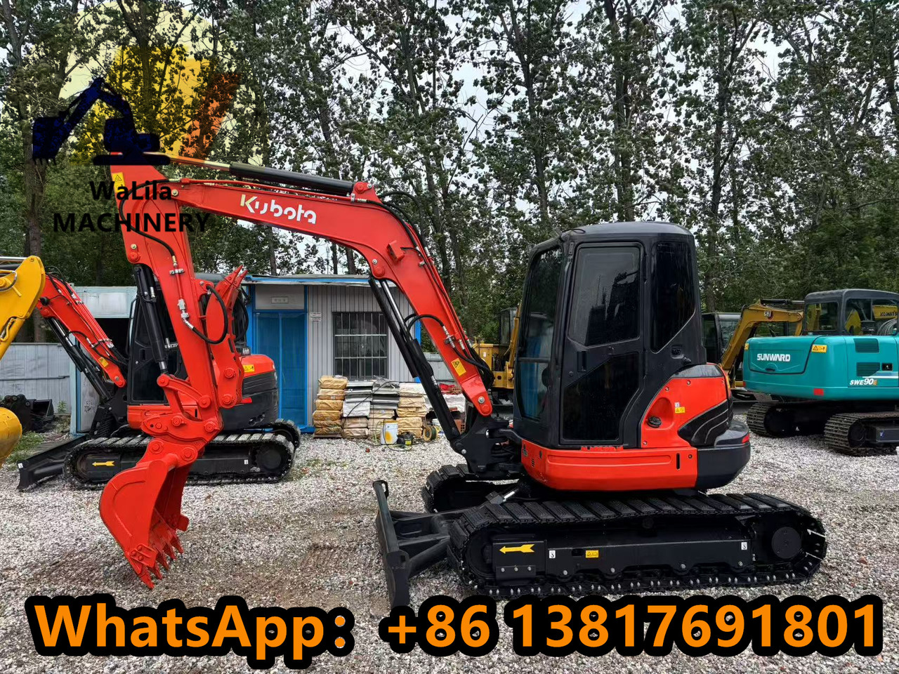 KUBOTA Kubota KX057 Thumb Clip Version - Мини багер: снимка 2 KUBOTA Kubota KX057 Thumb Clip Version - Мини багер: снимка 2