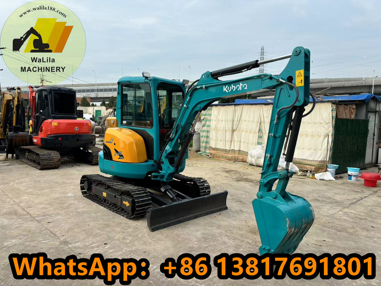 KUBOTA U35 - Мини багер: снимка 3 KUBOTA U35 - Мини багер: снимка 3