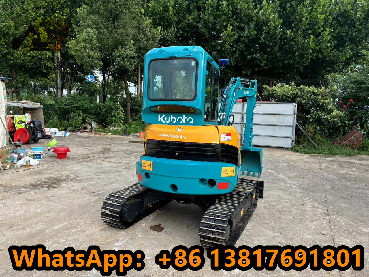 KUBOTA U35 - Мини багер: снимка 4 KUBOTA U35 - Мини багер: снимка 4