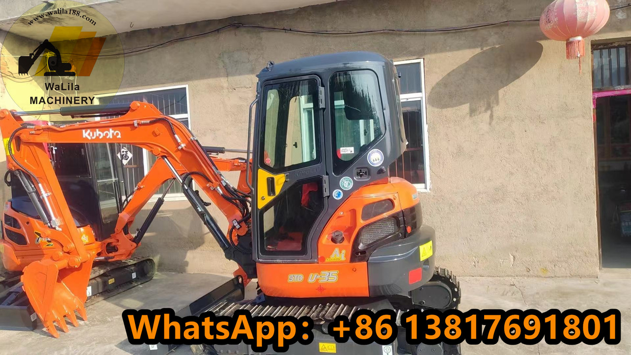 KUBOTA U35 - Мини багер: снимка 1 KUBOTA U35 - Мини багер: снимка 1