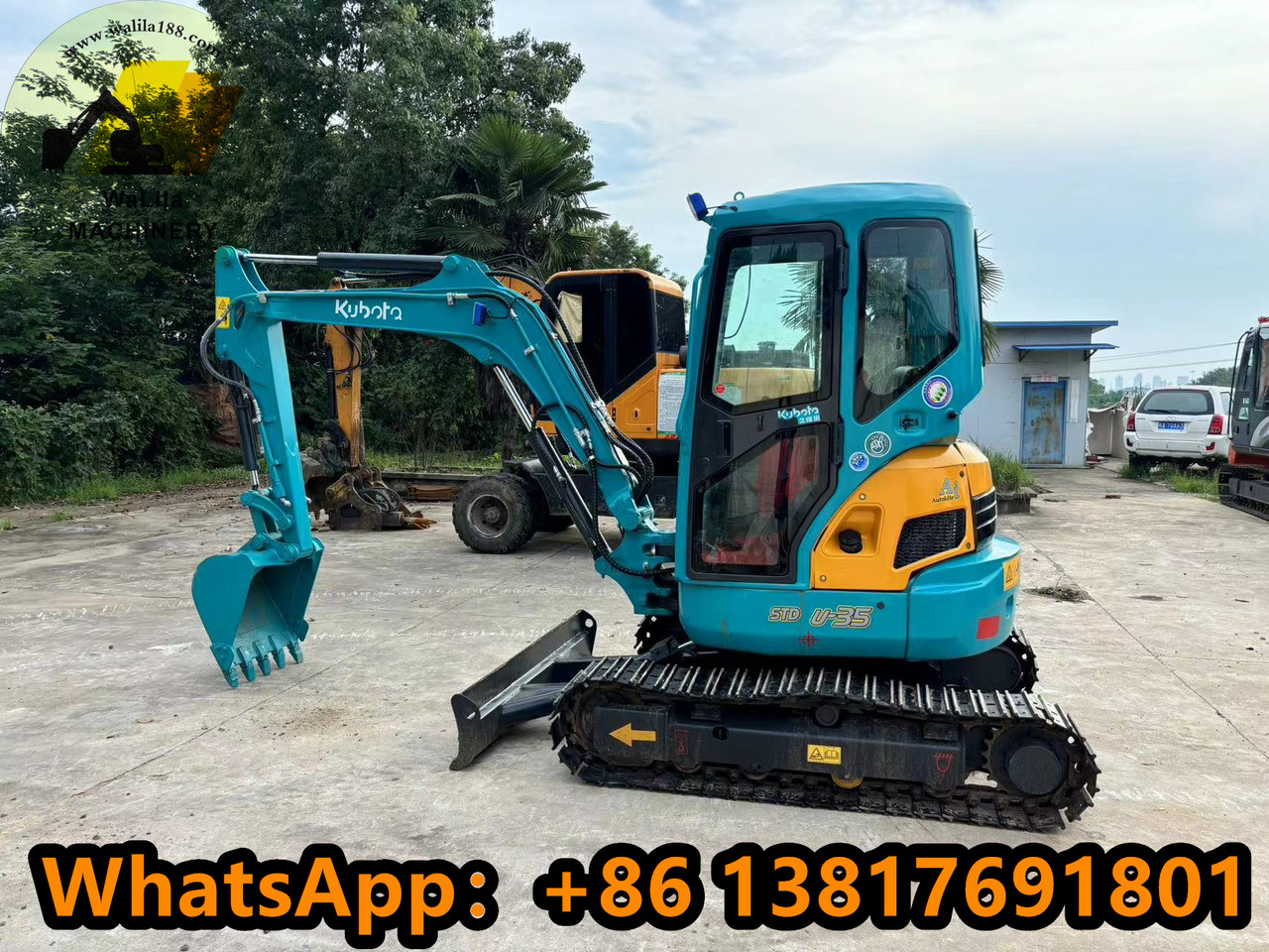 KUBOTA U35 - Мини багер: снимка 1 KUBOTA U35 - Мини багер: снимка 1