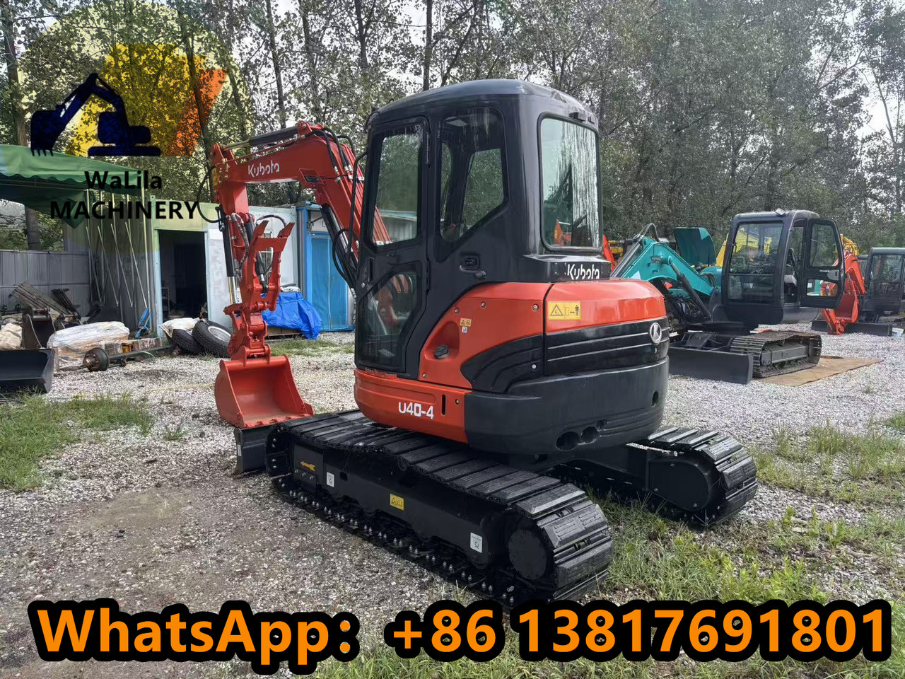 KUBOTA U40-4 - Мини багер: снимка 5 KUBOTA U40-4 - Мини багер: снимка 5