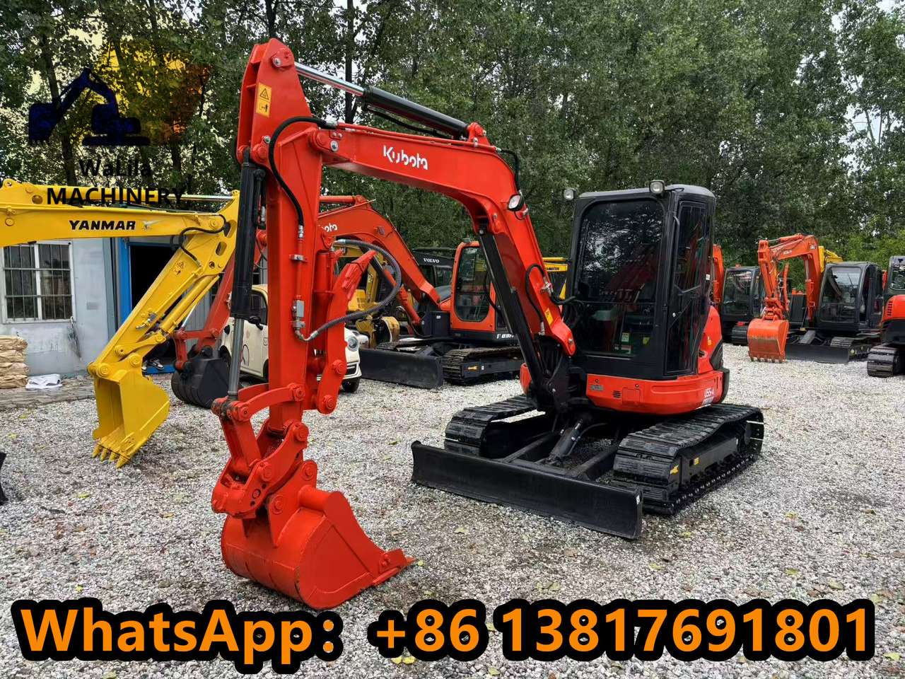 KUBOTA U55-4 - Мини багер: снимка 3 KUBOTA U55-4 - Мини багер: снимка 3