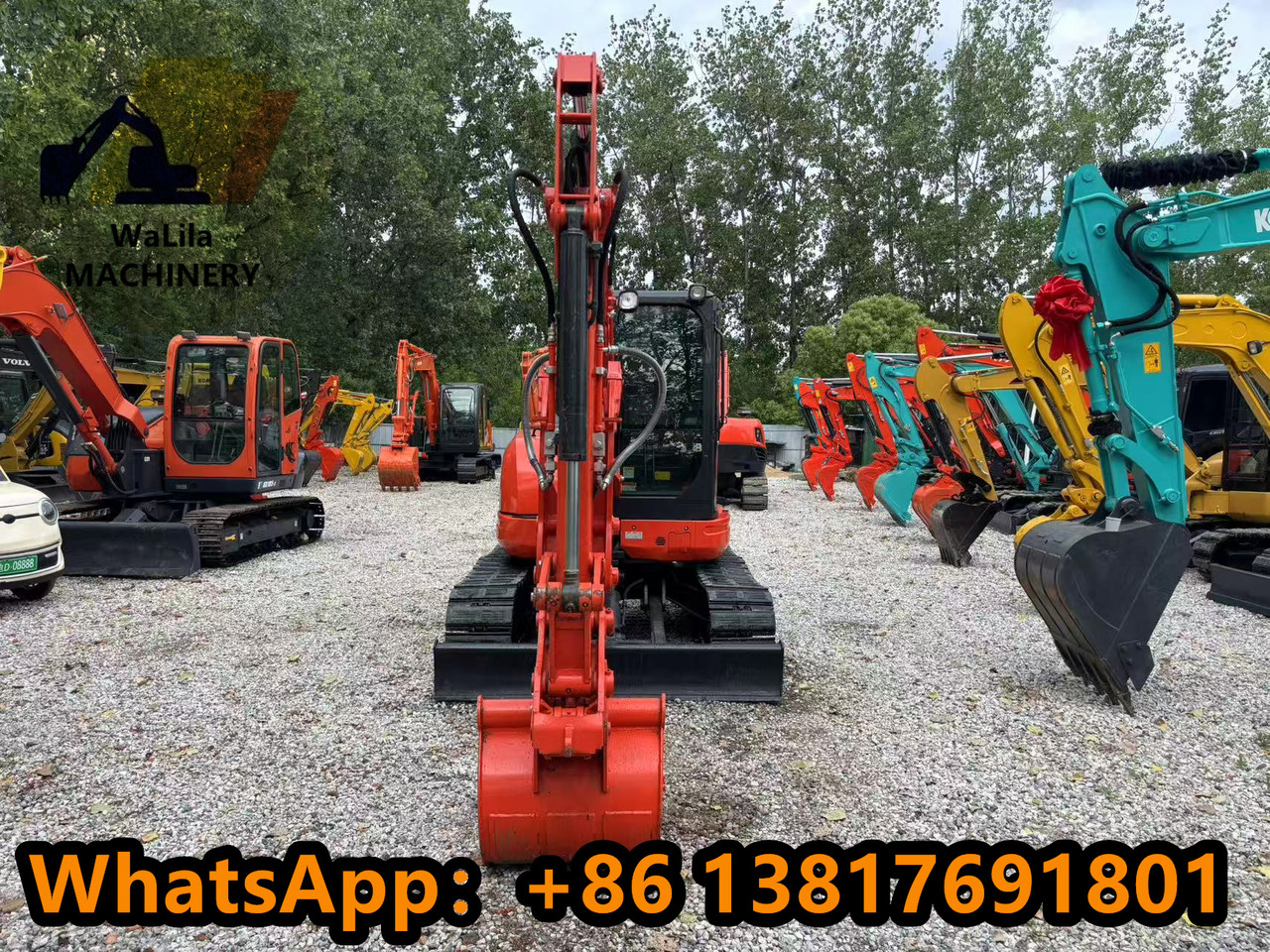 KUBOTA U55-4 - Мини багер: снимка 4 KUBOTA U55-4 - Мини багер: снимка 4