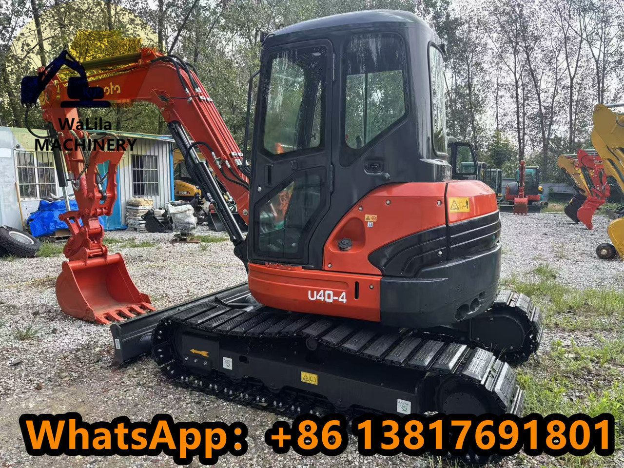 KUBOTA u40-5 - Мини багер: снимка 3 KUBOTA u40-5 - Мини багер: снимка 3
