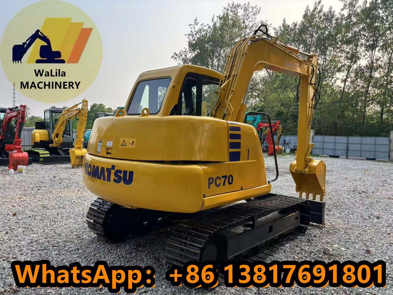 Komatsu 70-6 - Мини багер: снимка 3 Komatsu 70-6 - Мини багер: снимка 3