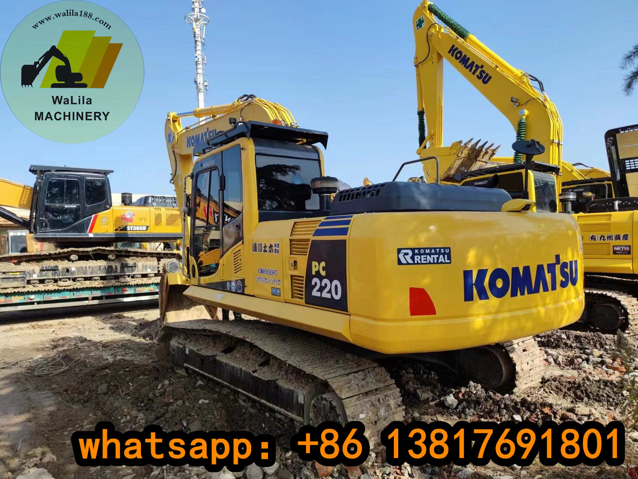 Komatsu PC 220-8 Japan imported Komatsu 22-ton medium excavator - Верижен багер: снимка 3 Komatsu PC 220-8 Japan imported Komatsu 22-ton medium excavator - Верижен багер: снимка 3