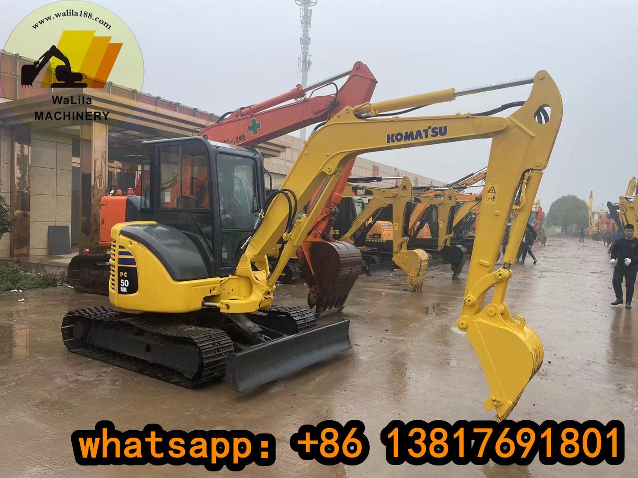 Komatsu PC 50 MR KOMATSU mini excavator Komatsu PC60, PC55, PC50 - Мини багер: снимка 1 Komatsu PC 50 MR KOMATSU mini excavator Komatsu PC60, PC55, PC50 - Мини багер: снимка 1