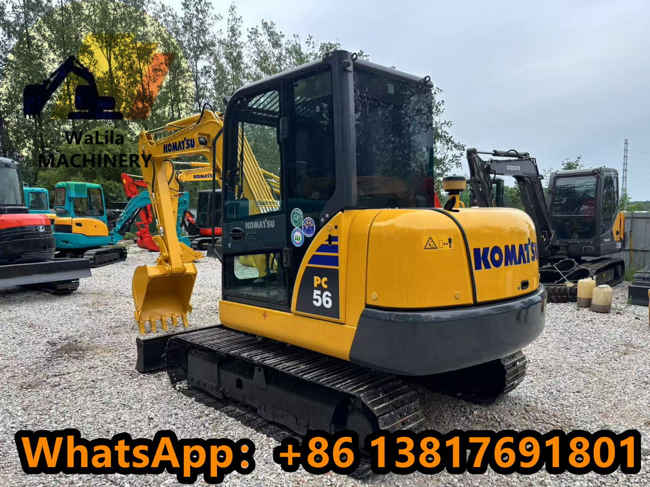 Komatsu PC 56-7 PC56-7 - Мини багер: снимка 2 Komatsu PC 56-7 PC56-7 - Мини багер: снимка 2