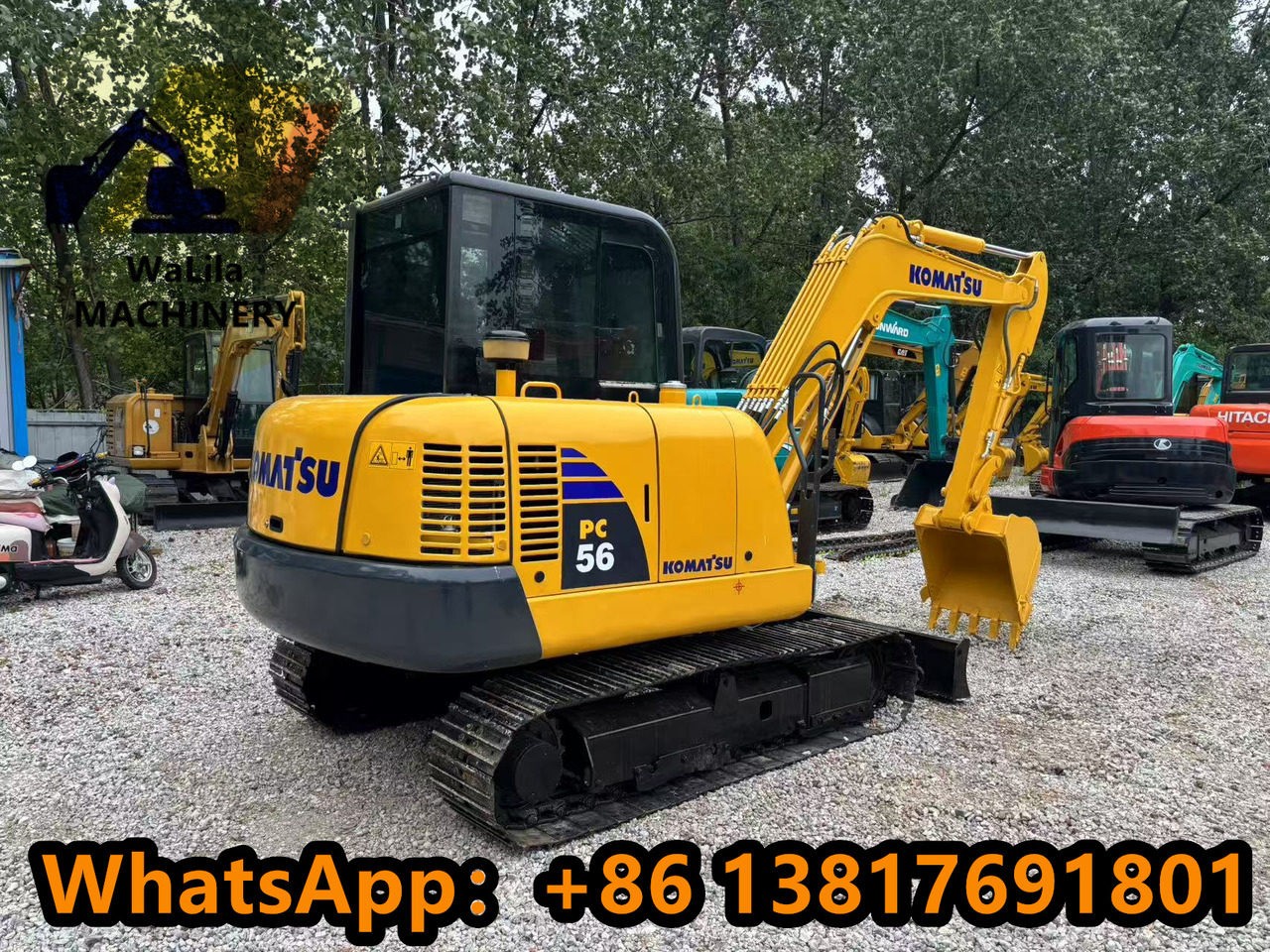 Komatsu PC 56-7 PC56-7 - Мини багер: снимка 5 Komatsu PC 56-7 PC56-7 - Мини багер: снимка 5