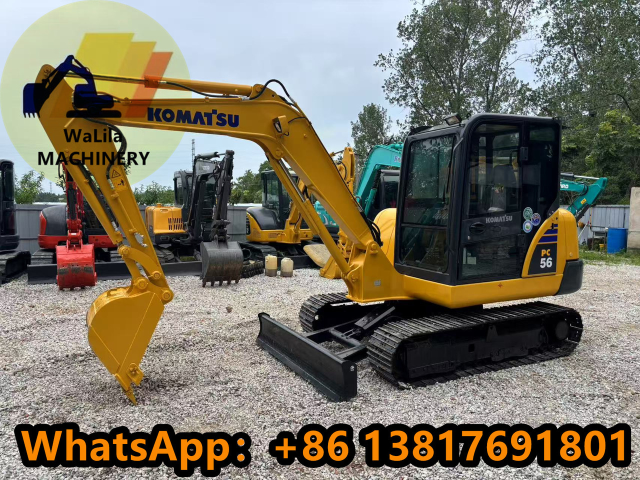 Komatsu PC 56-7 PC56-7 - Мини багер: снимка 3 Komatsu PC 56-7 PC56-7 - Мини багер: снимка 3