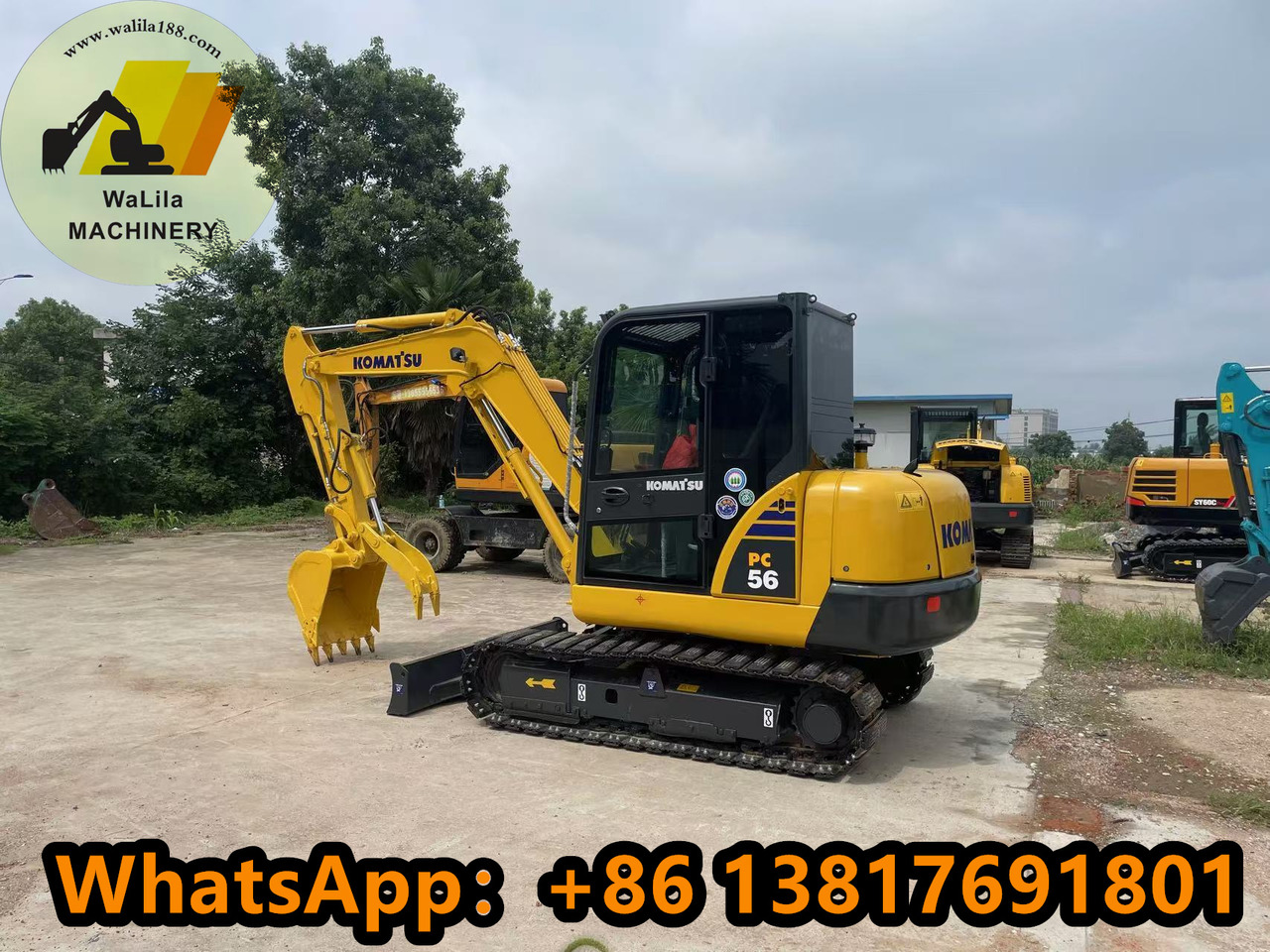 Komatsu PC 56-7 PC56-7 - Мини багер: снимка 4 Komatsu PC 56-7 PC56-7 - Мини багер: снимка 4