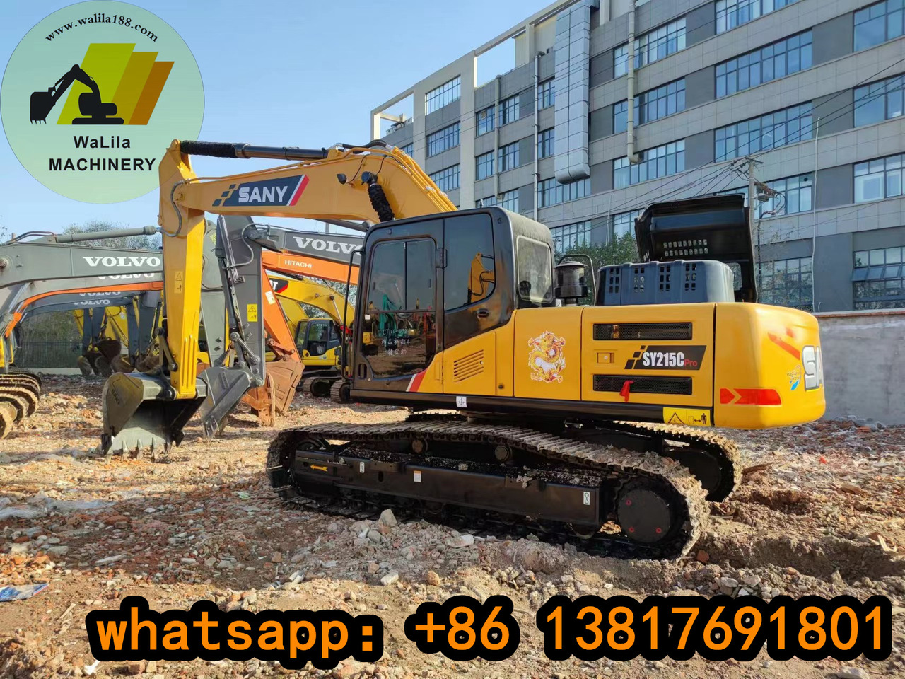 SANY SY215 - Верижен багер: снимка 1 SANY SY215 - Верижен багер: снимка 1