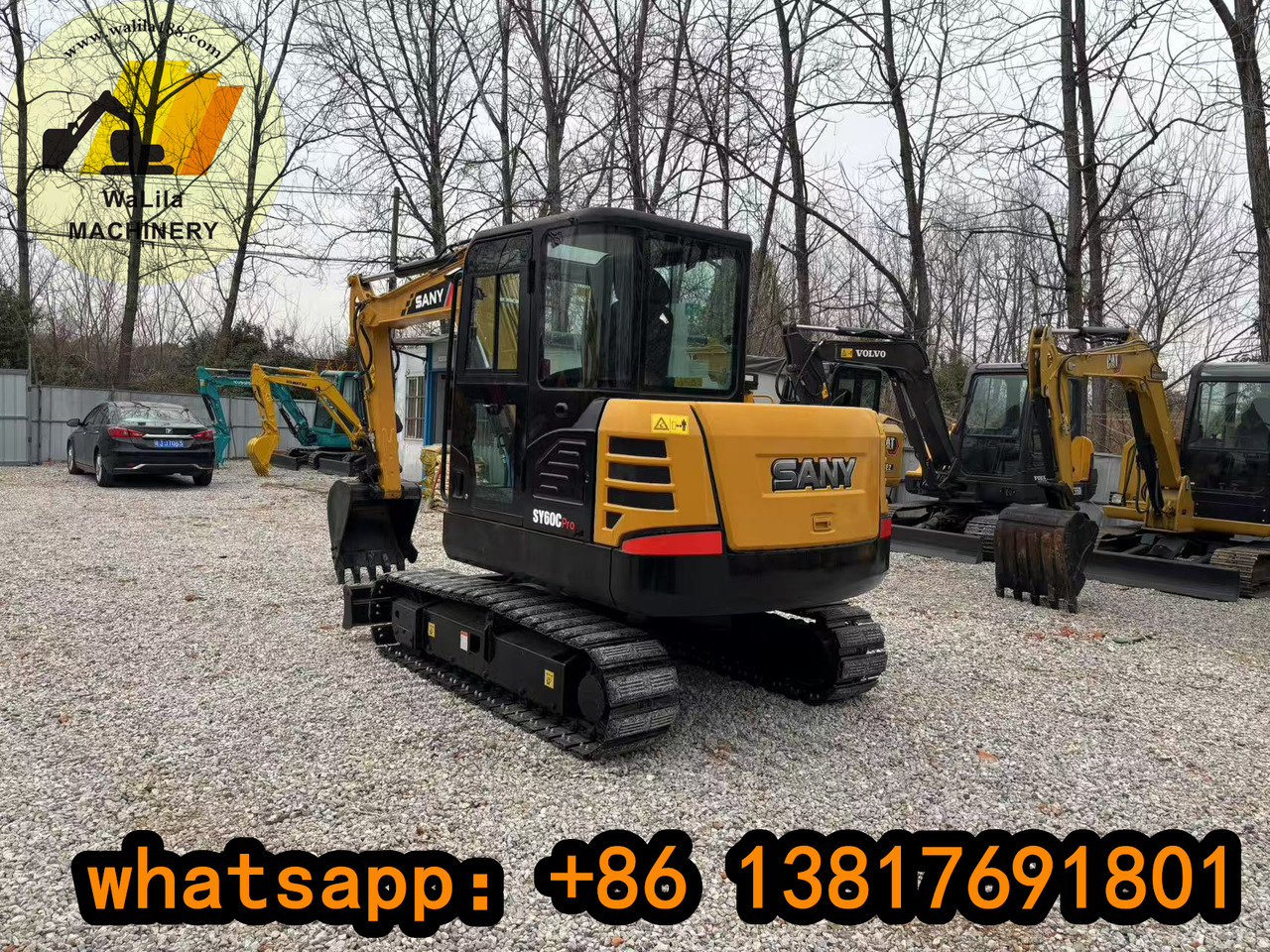 SANY SY60 - Мини багер: снимка 3 SANY SY60 - Мини багер: снимка 3