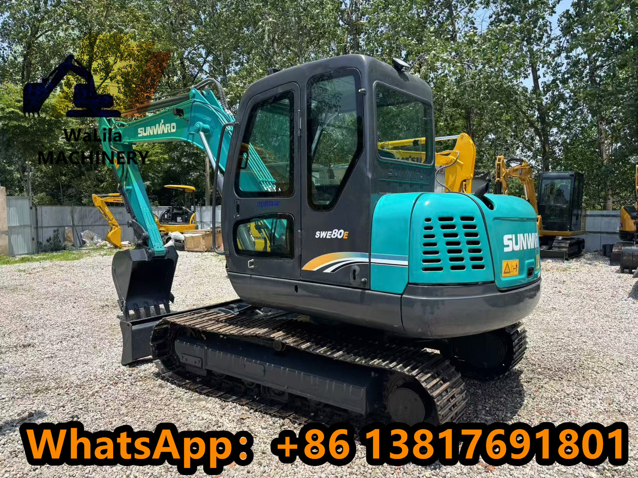 SUNWARD SWE 80 - Мини багер: снимка 1 SUNWARD SWE 80 - Мини багер: снимка 1