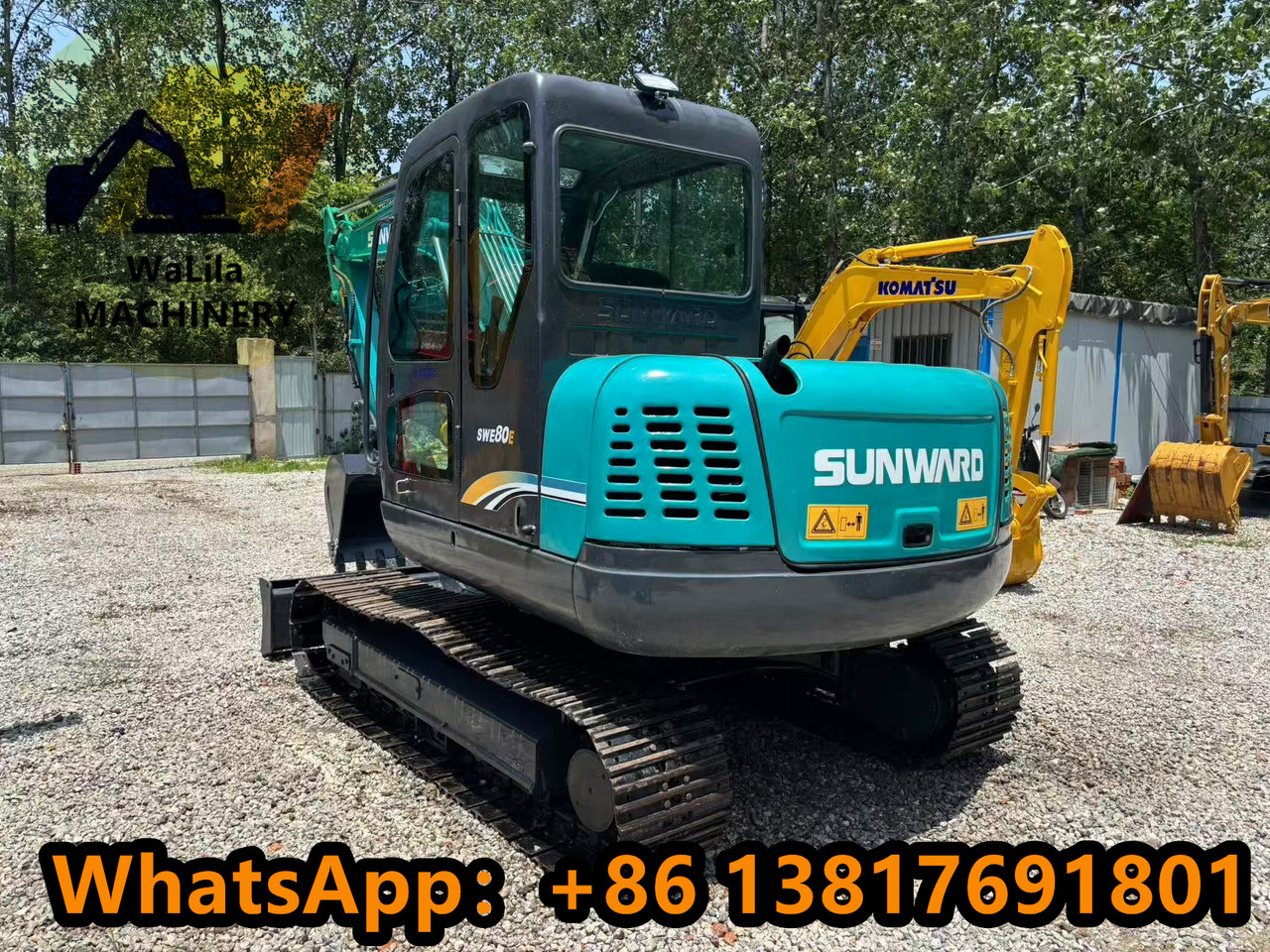 SUNWARD SWE 80 - Мини багер: снимка 5 SUNWARD SWE 80 - Мини багер: снимка 5