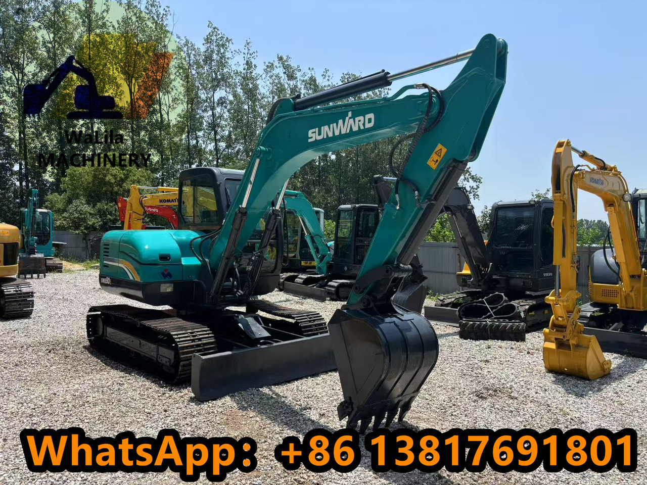SUNWARD SWE 80 - Мини багер: снимка 3 SUNWARD SWE 80 - Мини багер: снимка 3