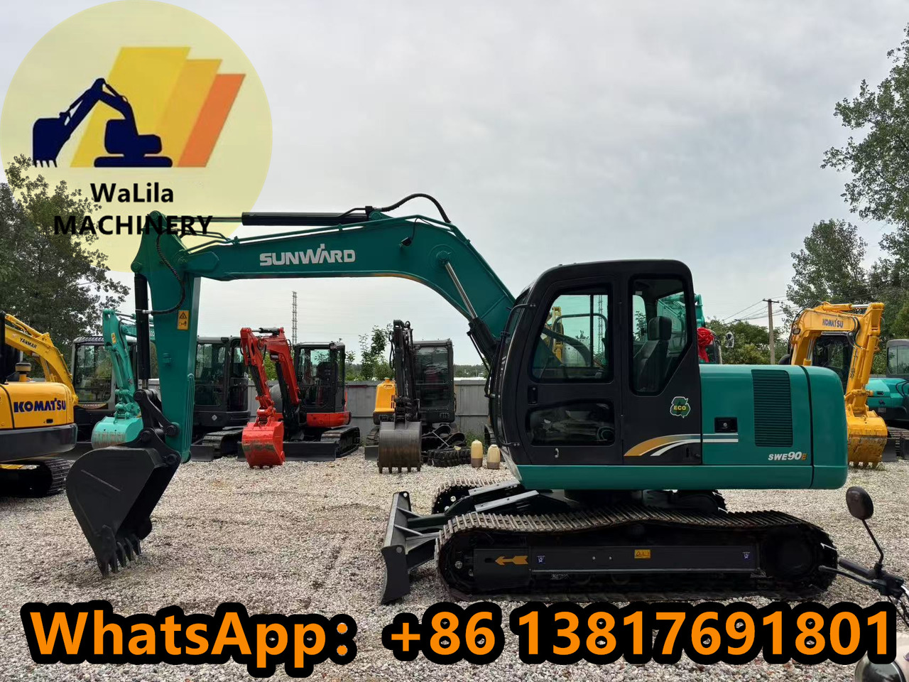 SUNWARD SWE 90 - Мини багер: снимка 1 SUNWARD SWE 90 - Мини багер: снимка 1