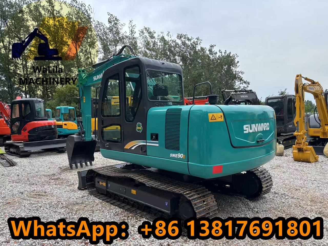 SUNWARD SWE 90 - Мини багер: снимка 3 SUNWARD SWE 90 - Мини багер: снимка 3