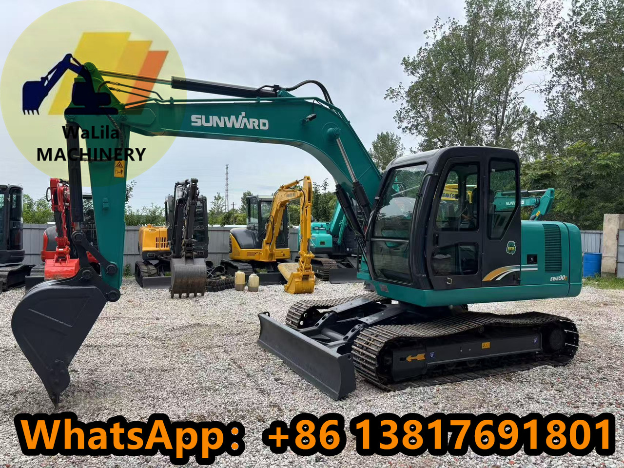 SUNWARD SWE 90 - Мини багер: снимка 2 SUNWARD SWE 90 - Мини багер: снимка 2