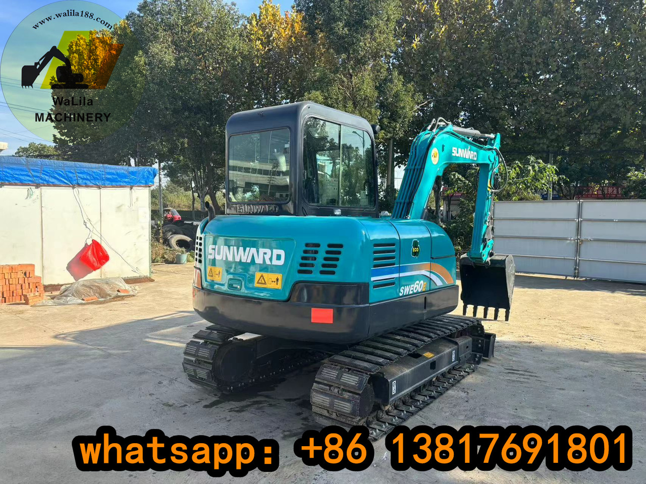 SUNWARD SWE60 - Мини багер: снимка 5 SUNWARD SWE60 - Мини багер: снимка 5