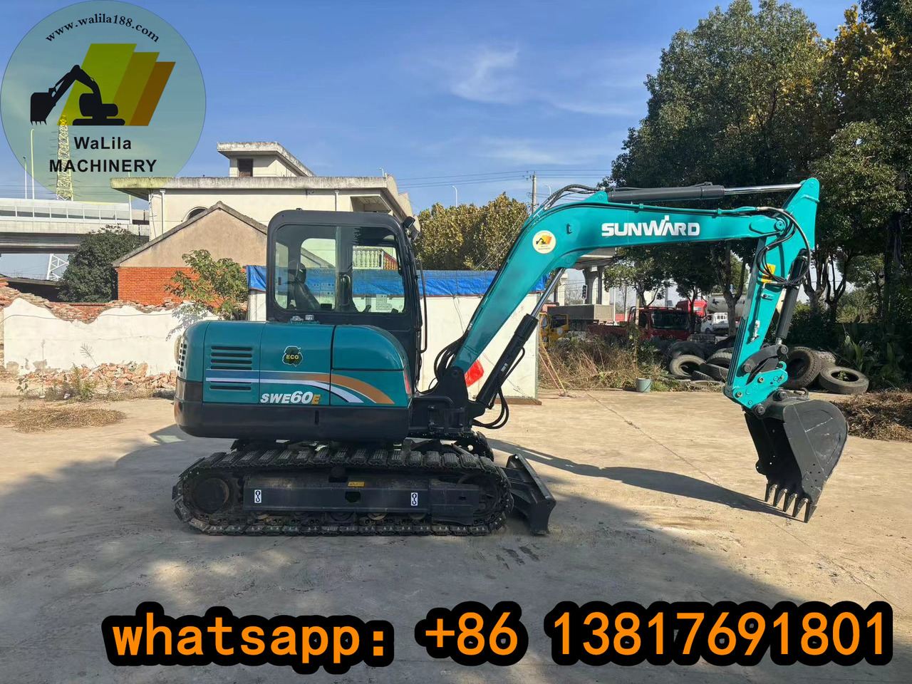 SUNWARD SWE60 SWE70 - Мини багер: снимка 1 SUNWARD SWE60 SWE70 - Мини багер: снимка 1