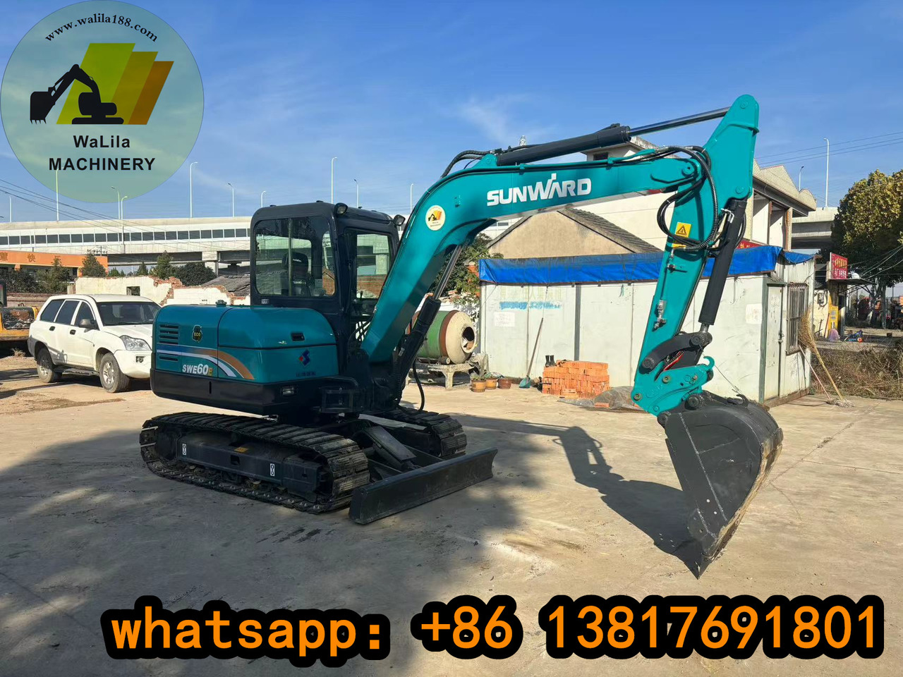 SUNWARD SWE60 SWE70 - Мини багер: снимка 2 SUNWARD SWE60 SWE70 - Мини багер: снимка 2