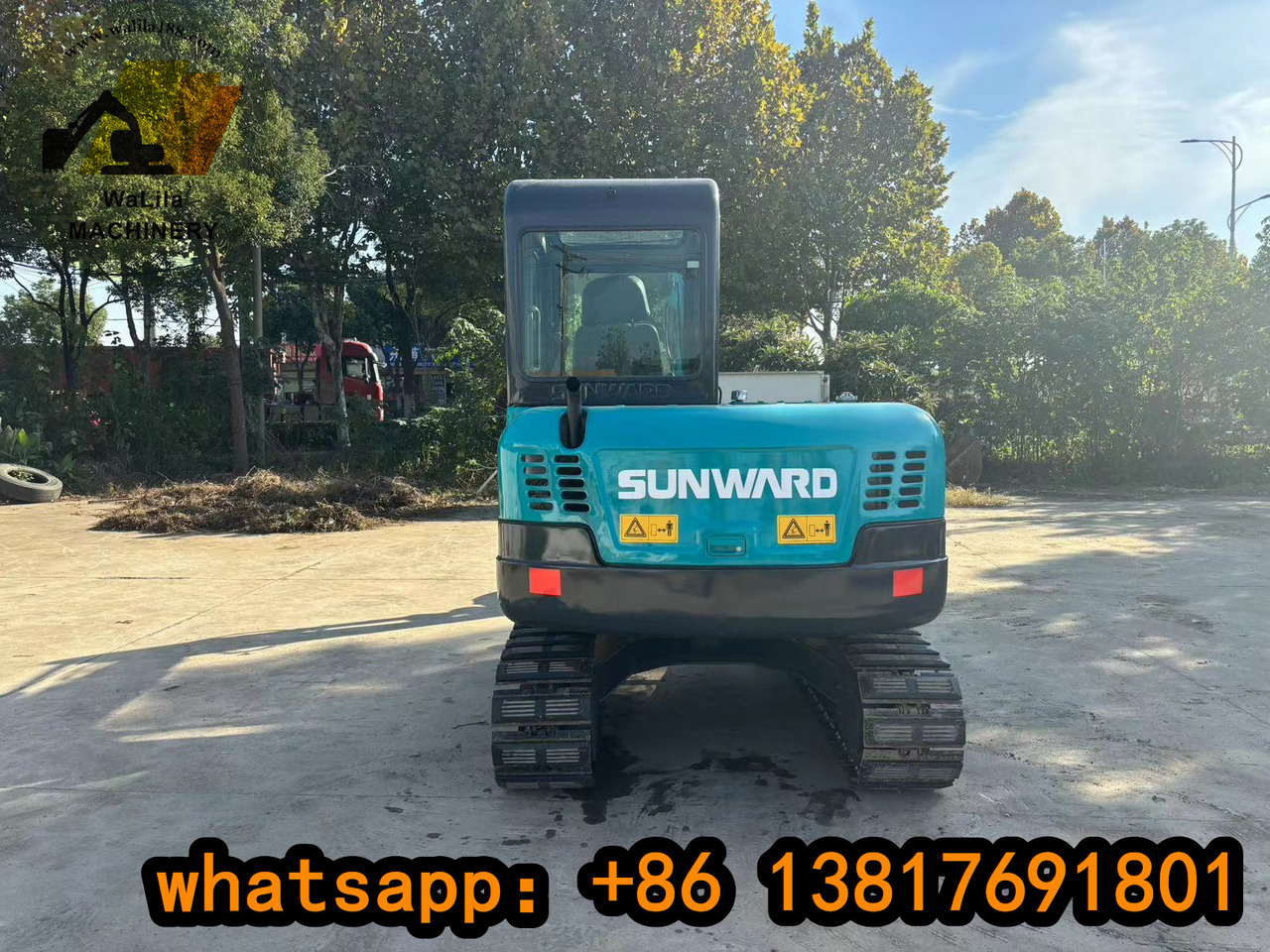 Мини багер SUNWARD SWE60 SWE70: снимка 8