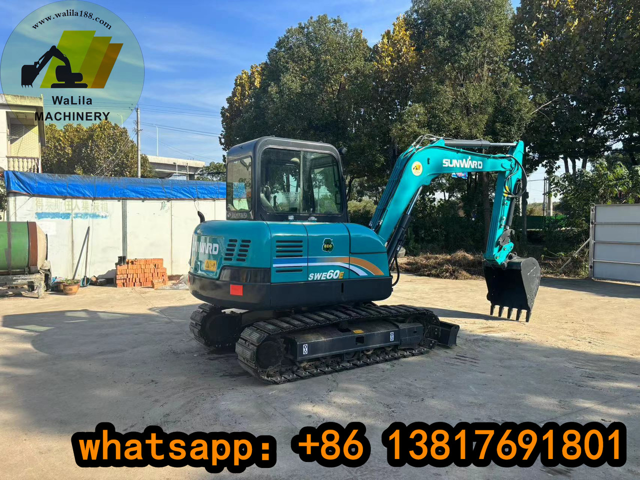 SUNWARD SWE60 SWE70 - Мини багер: снимка 3 SUNWARD SWE60 SWE70 - Мини багер: снимка 3