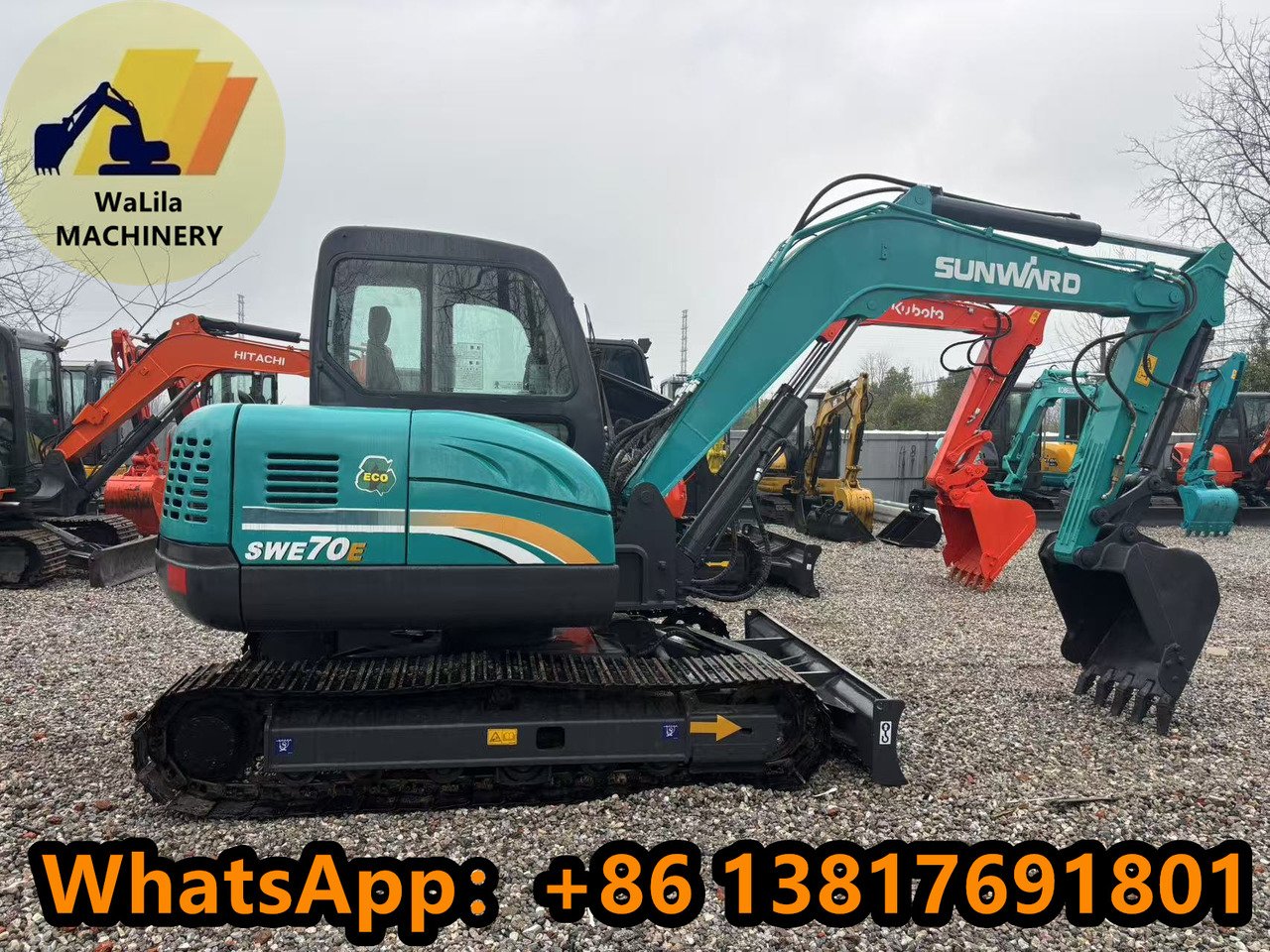 SUNWARD SWE70 - Мини багер: снимка 4 SUNWARD SWE70 - Мини багер: снимка 4