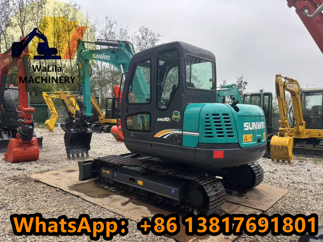SUNWARD SWE80E9 - Мини багер: снимка 5 SUNWARD SWE80E9 - Мини багер: снимка 5