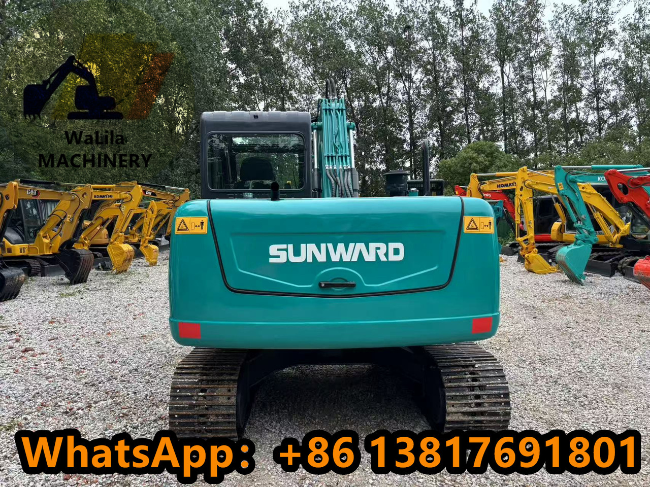 SUNWARD swe90 - Мини багер: снимка 5 SUNWARD swe90 - Мини багер: снимка 5