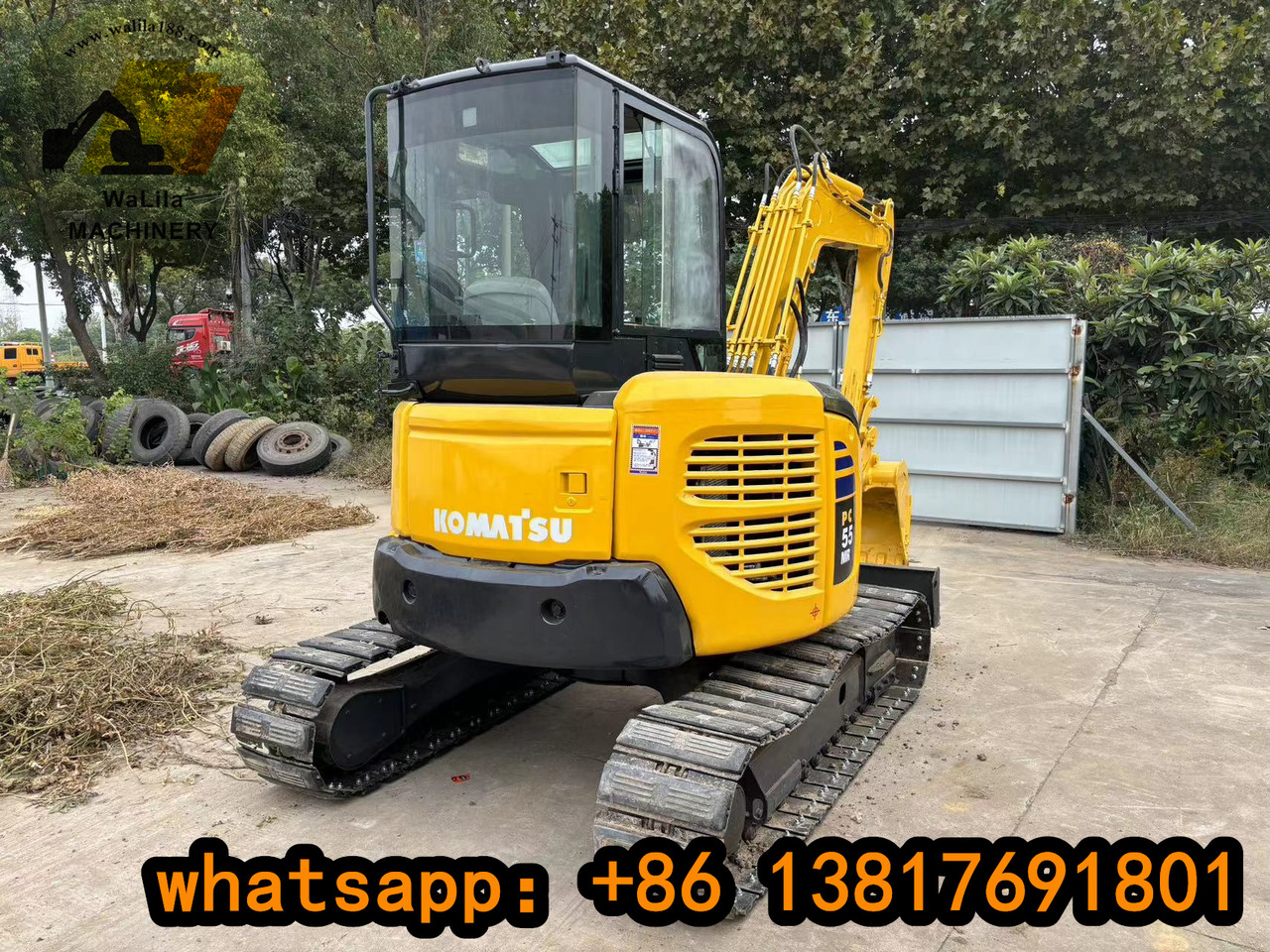 KOMATSU PC55 - Строителна техника: снимка 3 KOMATSU PC55 - Строителна техника: снимка 3