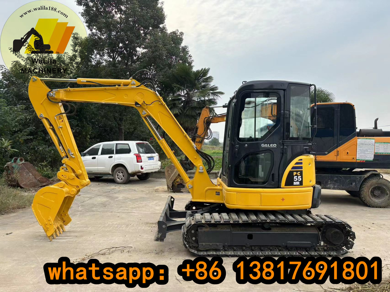 KOMATSU PC55 - Строителна техника: снимка 1 KOMATSU PC55 - Строителна техника: снимка 1