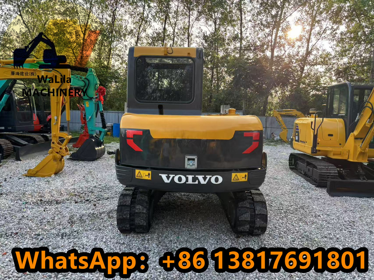 VOLVO EC55 Rubber track version - Мини багер: снимка 5 VOLVO EC55 Rubber track version - Мини багер: снимка 5